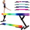 FC FUNCHEER Adjustable balane Beam for Kids - 8FT Gymnastics Beam - high and Low Floor Beam for All Gymnastic Levels-Professional Gymnastic Equipment for Home and Gym Center view 1