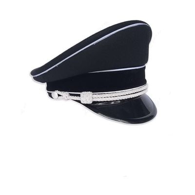 Men's German Style Large Brimmed Hat Woolen Hat Replica WW2 (59cm)