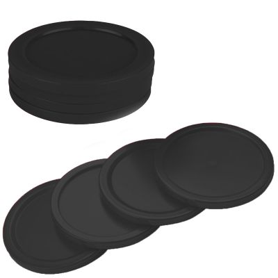 4-Pack 3.25-Inch Air Hockey Pucks - Professional, Durable Pucks for Large Tables - Compatible with Standard Pushers and Goals - Best Air Hockey Accessories for Fun and Entertainment by INSCOOL
