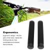 1 Pair Bikes Handlebar Grips, Soft TPE Rubber Bikes Hand Bar End Grips, Avoid Slip Mountain Bikes Handle Bar Grips, Bikes Rubber Handlebar Grips for Fixed Gear Bicycle(Black) view 4