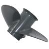 Boatman 9 1/4x11 Aluminum Outboard Propeller fit Honda Motor Engines 8/9.9/15/20 Hp,8 Spline Tooth,RH view 4