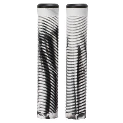 1 Pair Bikes Handlebar Grips, Soft TPE Rubber Bikes Hand Bar End Grips, Avoid Slip Mountain Bikes Handle Bar Grips, Bikes Rubber Handlebar Grips for Fixed Gear Bicycle(Grey)