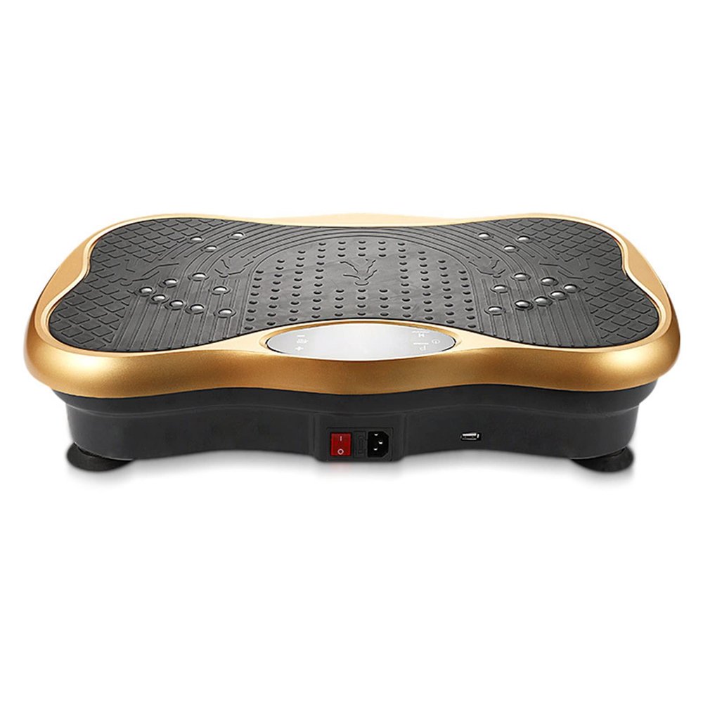HAIZON Vibration Plate Exercise Machine & Magnetic Acupoints - Powerful Arm Fitness & Whole Body Vibration Machine for Beginners