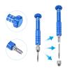 PATIKIL Badminton Grommet Remover, Stainless Steel Racquet Eyelets Nail Cone Badminton Racket Tool Accessory, Blue view 4
