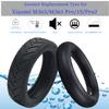 Cooryda 8.5'' Tire&Tube, 8 1/22 Electric Scooter Tire Replacement Wheels for Gotrax Gxl V2/Xiaomi M365,8.5x2 Spare Wheel Tires for Front Rear Replacement Tires Durable Butyl Rubber Tiresinner+outer view 3