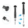 PATIKIL Badminton Grommet Remover, Stainless Steel Racquet Eyelets Nail Cone Badminton Racket Tool Accessory, Black view 4