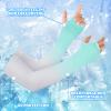 JenPen 6 Pairs UV Arm Sleeves to Cover Arms for Women, M, Cute Color view 3