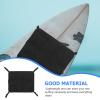 BESPORTBLE Surfboard Mesh Storage Bag Paddleboard Sundries Pouch for Beach and Water Sports Tear-resistant Design Zipper and Four Buckles for Easy Installation view 4