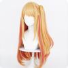 XiongXiongLe Long Straight Blonde Orange Wig for Women Cosplay Anime Hair Replacement Wigs Adult Cos Anime Game Party Festival Halloween Christmas view 2