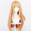 XiongXiongLe Long Straight Blonde Orange Wig for Women Cosplay Anime Hair Replacement Wigs Adult Cos Anime Game Party Festival Halloween Christmas view 3