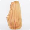 XiongXiongLe Long Straight Blonde Orange Wig for Women Cosplay Anime Hair Replacement Wigs Adult Cos Anime Game Party Festival Halloween Christmas view 4