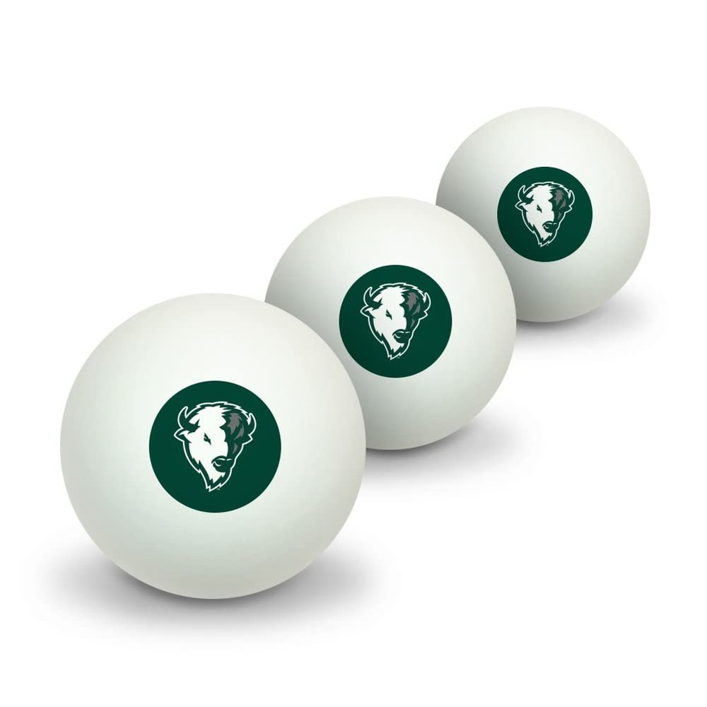 Williston State College Primary Logo Novelty Table Tennis Ping Pong Ball 3 Pack