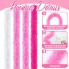 Jexine 8 Pcs Feather Boas Bulk Artificial Fluffy Boas Decor for Wedding Costume Dress Tea Party Supplies (5 ft,Pink,Rose,White) view 3