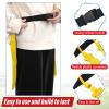 Wettarn 16 Players 10/16 Player Flag Football Belts Adjustable Flag Football Set with Cones Bag for Youth Adults Kids Training Sport (Red,Yellow) view 4