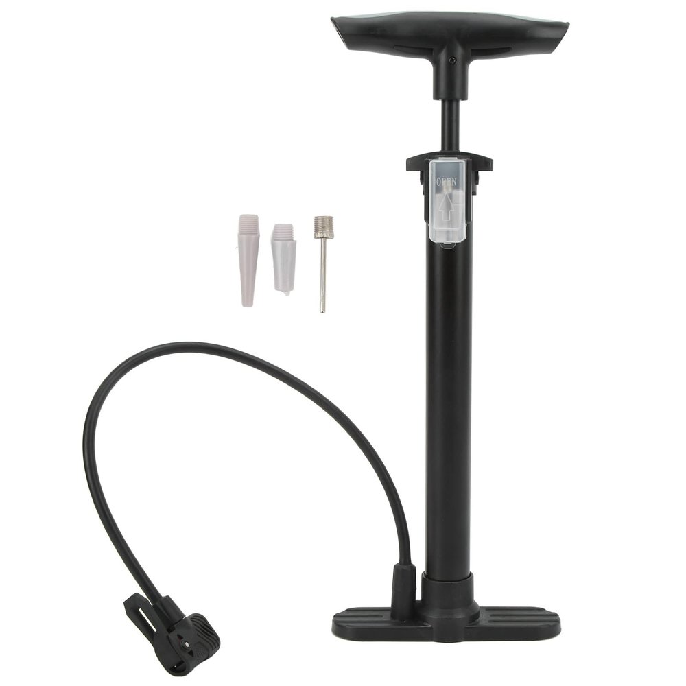 Yuecoom Bicycle Pump, Multifunctional High Pressure Portable Floor Bike Tire Pump Hand Air Pump for Electric Bike Motorcycle Car Swimming Ring Inflator