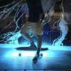 4 Pieces LED Skateboard Lights Underglow, Skateboard Accessories Gift, Perfect LED Longboard Lamp or Scooter Light for Night Riding for Skating Shoes view 3