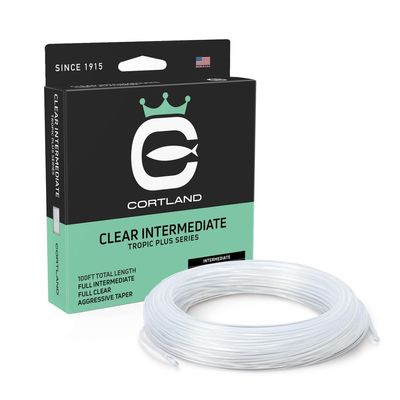 Cortland Intermediate Saltwater Fly Line, Clear/100ft, WF9I