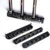 ACDWSXRT Billiards House cues cue Stick Pool Cues Racks, 6-Hole Plastic Wall-Mounted Snooker Billiard Bar Storage Rack Accessories view 2