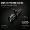 Trinity 1000 Lumen Tactical Flashlight with Magazine Tube Rail Mount Compatible with Hatsan Escort Aim Guard 12 Gauge Pump  Picatinny Light Kit view 3