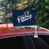 Augustana University Primary Logo Car Truck Flag with Window Clip On Pole Holder - Right Passenger Side view 2