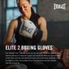 Everlast Elite 2 Boxing Gloves | Pro Training & Heavy Bag Gloves | Men & Women | Ventilated Palm | Multi-Layer Protection | Red, 12 oz view 2