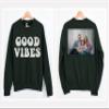 CAOMP Custom Sweatshirt Add Your Own Text Logo Photo Personalized Design Your Own Pullover Front Back Side view 3