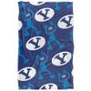 Brigham Young University Blanket, 36"x58" Logo & Grover Pattern Silky Touch Super Soft Throw Blanket view 2