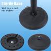 9TH SHOP Pool Stick Holder, Pool Cue Rack, Pool Cue Holder Floor Stand, Stand Style Metal Billiard Cue Racks, Holds 6 Pool Cue Sticks view 3