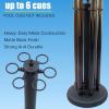 9TH SHOP Pool Stick Holder, Pool Cue Rack, Pool Cue Holder Floor Stand, Stand Style Metal Billiard Cue Racks, Holds 6 Pool Cue Sticks view 4