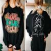 CAOMP Custom Sweatshirt Add Your Own Text Logo Photo Personalized Design Your Own Pullover Front Back Side view 2