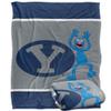 Brigham Young University x Sesame Street Blanket, 50"x60" Primary Logo & Grover Silky Touch Super Soft Throw Blanket view 1