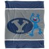 Brigham Young University x Sesame Street Blanket, 50"x60" Primary Logo & Grover Silky Touch Super Soft Throw Blanket view 2