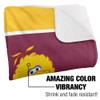 Arizona State x Sesame Street Blanket, 50"x60" Primary Logo & Big Bird Silky Touch Sherpa Back Super Soft Throw Blanket view 3