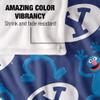 Brigham Young University x Sesame Street Blanket, 50"x60" Logo & Grover Pattern Silky Touch Super Soft Throw Blanket view 4