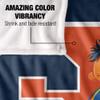 Syracuse University x Sesame Street Blanket, 50"x60" Primary Logo & Ernie Silky Touch Super Soft Throw Blanket view 4