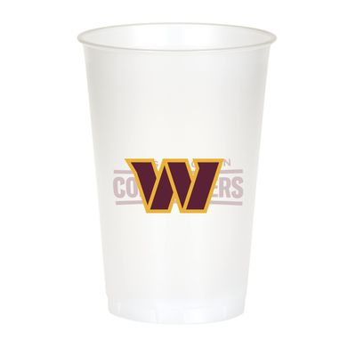 Trendware Washington Commanders Plastic Cups, 24 ct