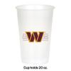 Trendware Washington Commanders Plastic Cups, 24 ct view 3