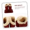 SHOWERORO Compact Eyeglass Holder Stand Plush Lining Double Eyeglass Showcase for Home Office Glasses Storage Holder view 4