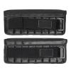 Adjustable Ankle and Wrist Weights, Imitation Leather Sandbag with 8 Compartments for Steel Plates, 1-3kg Fitness Training Equipment for Men and Women, Exercise, Running, Jogging view 2