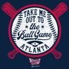 Take Me Out to The Ball Game Baby Apparel for Atlanta Baseball Fans (NB-7T) (Navy Toddler Tee, 5/6T) view 4