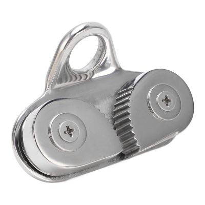 Boat Cam Cleat,Stainless Cam Cleat Sailboat Rope For Climbing Stick,Ship Yacht Parts,316 Stainless Steel Cam Cleat Proof Fair ing Ring Fit For 3 to 15mm Rope