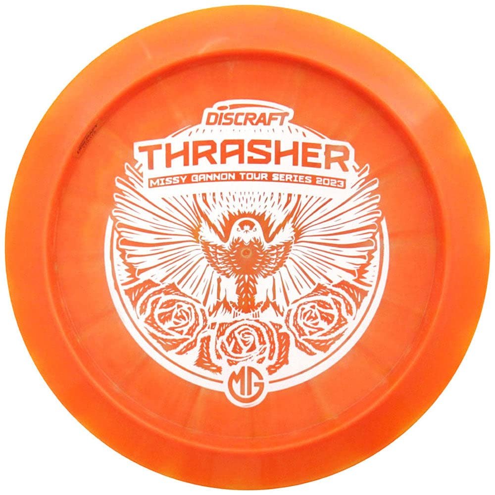 Discraft Limited Edition 2023 Tour Series Missy Gannon Understamp Swirl ESP Thrasher Distance Driver Golf Disc | Colors Will Vary