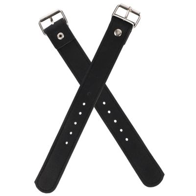 1 Pair of Bike Basket Strap Front Handlebar Storage Basket Strap Adjustable Bike Leather Straps for Adult and Bicycle Accessories