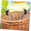 1 Pair of Bike Basket Strap Front Handlebar Storage Basket Strap Adjustable Bike Leather Straps for Adult and Bicycle Accessories view 3