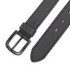 Dickies Men's Big and Tall 38MM Wide Bridle Leather Casual Belt Black 2XL view 3