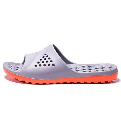 Mens Shower Shoes Quick Drying Non Slip Slippers Shower Sandals With Drain Holes Open Toe House Bathroom Slides for Bedroom College Dorm Beach (Grey, Adult, Men, 8.5, Numeric Range, US Footwear Size System, 9, Medium)