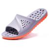 Mens Shower Shoes Quick Drying Non Slip Slippers Shower Sandals With Drain Holes Open Toe House Bathroom Slides for Bedroom College Dorm Beach (Grey, Adult, Men, 8.5, Numeric Range, US Footwear Size System, 9, Medium) view 2