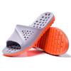 Mens Shower Shoes Quick Drying Non Slip Slippers Shower Sandals With Drain Holes Open Toe House Bathroom Slides for Bedroom College Dorm Beach (Grey, Adult, Men, 8.5, Numeric Range, US Footwear Size System, 9, Medium) view 4