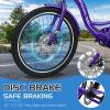 DoCred Electric Tricycle for Adults, 350W 36V Electric Trike Motorized Three Wheel Electric Bikes Bicycle with Large Basket for Women Men view 4