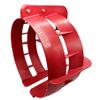 NorthBoat 14" Propeller Safety Guard for 70-120 HP Outboard Motors Polypropylene Marine Thruster Protective Cover, Red Cage view 1